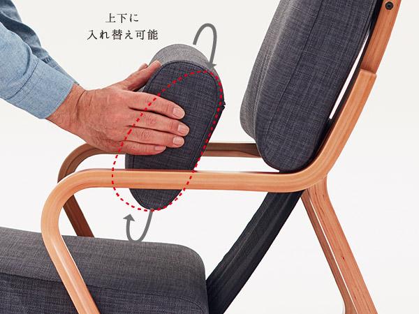 快適さを追求した工夫ランバークッション